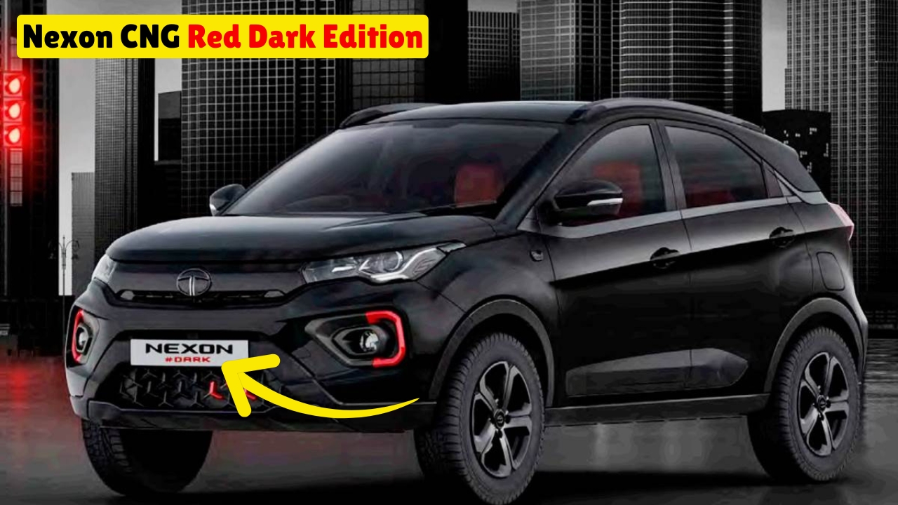 Tata Nexon CNG Red Dark launched at Rs. 12.70 lakh