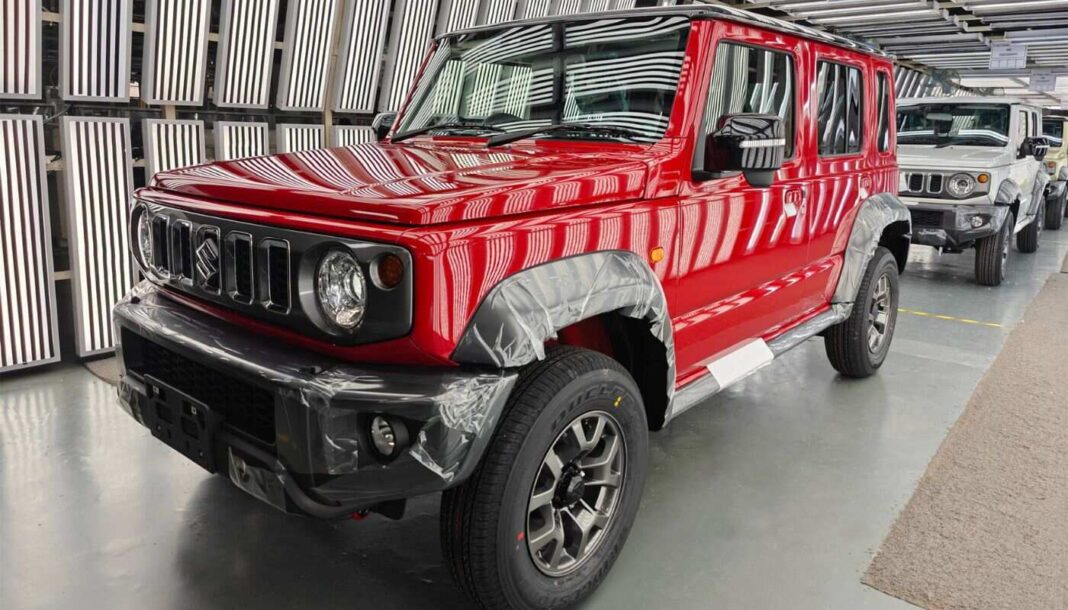 India-Made 5-Door Jimny Receives 50,000 Bookings In Just 4 Days